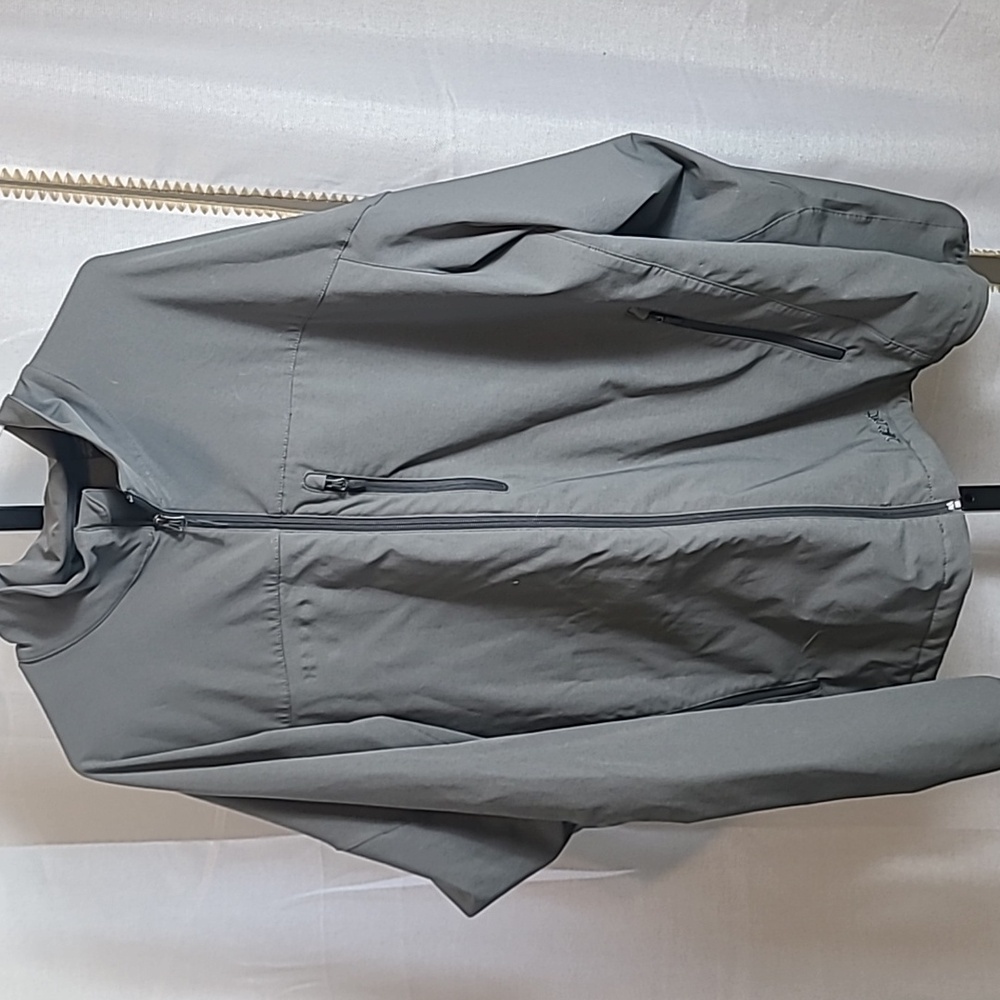 Marmot Tempo Jacket Mens 3x Gray Windbreaker Softshell Lightweight Full Zip - Picture 2 of 7